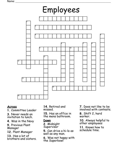 casino worker crossword clue